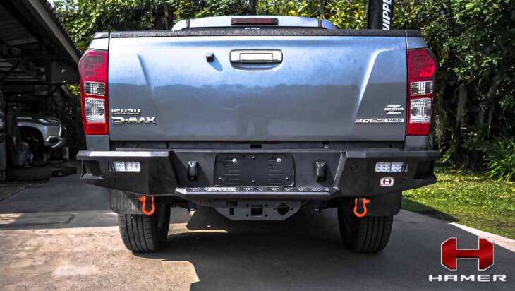 Hamer M-Series rear bar for Isuzu D-Max ( 2016 – 2020 )