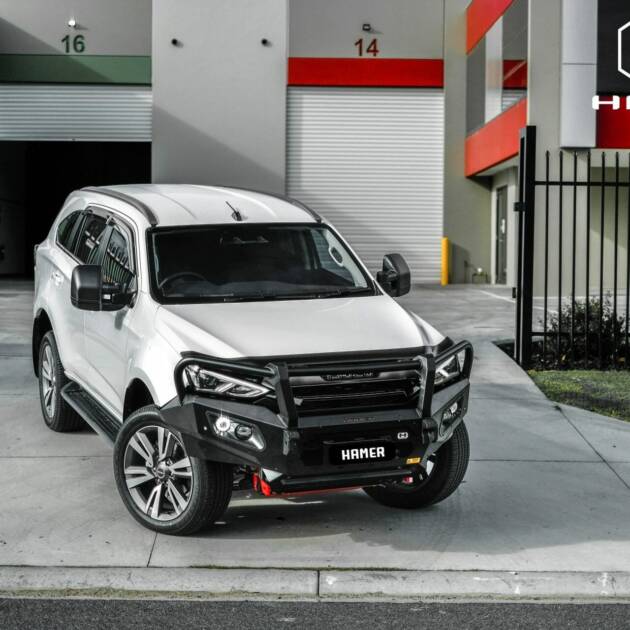 Hamer King series Plus bull bar for Isuzu MU-X (2021 – Present)