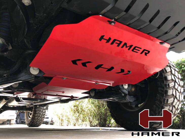 Hamer 3 Piece under protection plate for Isuzu MU-X ( 2016 – 2020 )