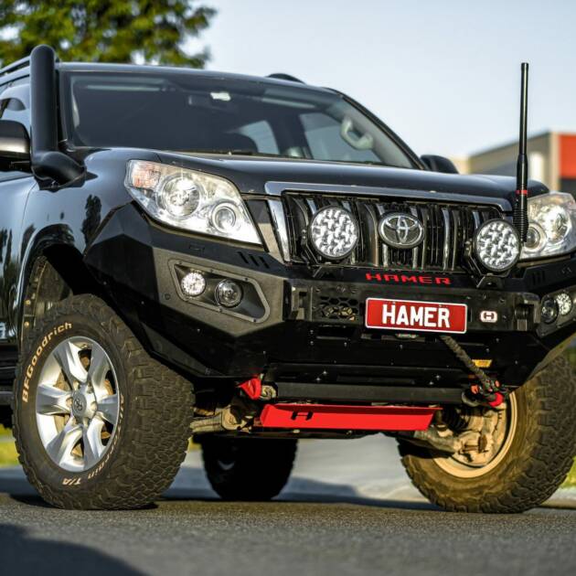 Hamer King series bull bar for Toyota Landcruiser Prado 150 Series (2009 – 2013)