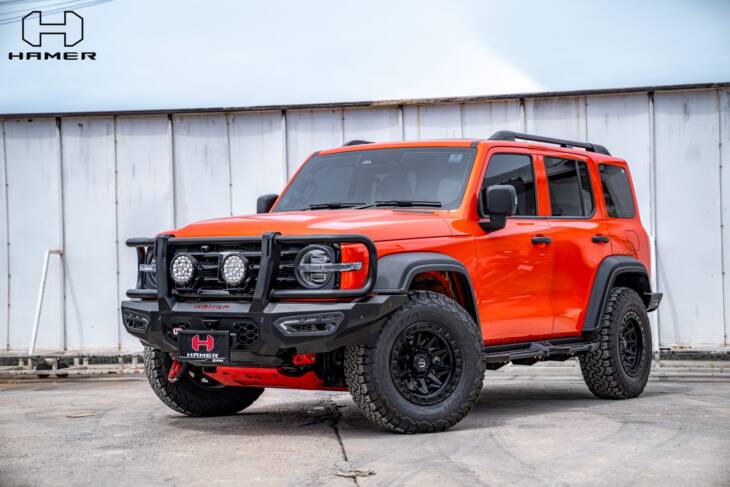 Hamer Atlas series Plus bull bar for GWM Tank 300 (2023 – Present)
