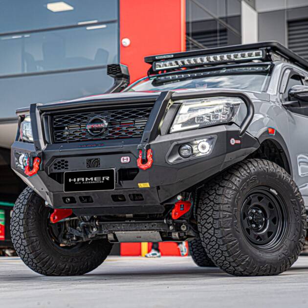 Hamer King series bull bar for Nissan Navara (2021 – Present)