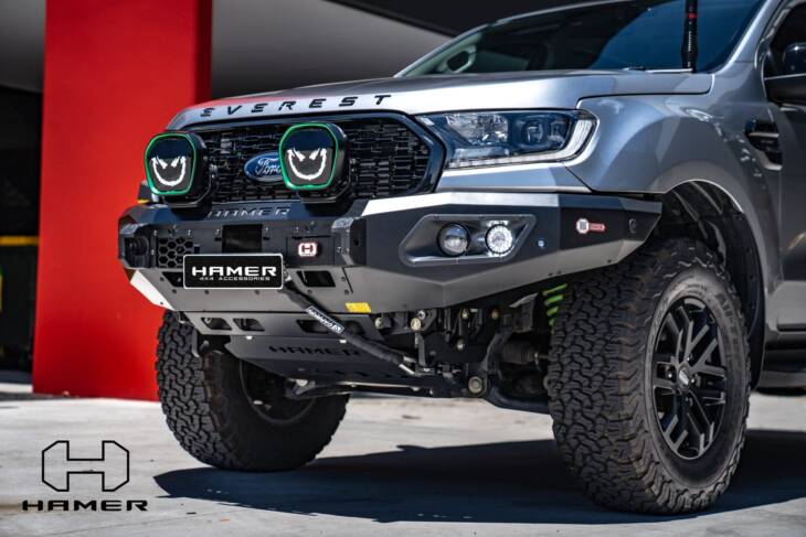 Hamer King series bull bar for Ford Everest ( 2015 – 2022 )