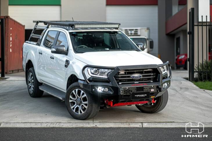 Hamer King series Plus bull bar for Ford Ranger PX2, PX3 (2015 – 2022)