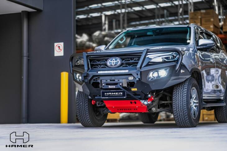 Hamer King series Plus bull bar for Toyota Fortuner (2020 – Present)