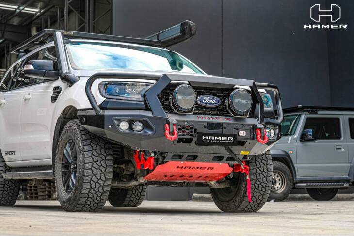 Hamer King series Plus bull bar for Ford Everest ( 2015 – 2022 )