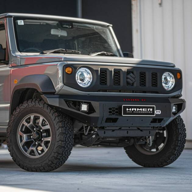 Hamer King series bull bar for Suzuki Jimny JB74W (2018 – Present)
