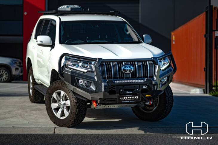 Hamer King series plus bull bar for Toyota Landcruiser Prado 150 Series (2018 – Present)