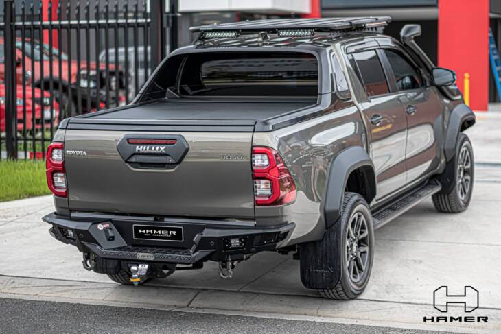 Hamer Nova rear bar for Toyota Hilux (2015 – 2018)