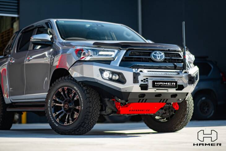 Hamer King series bull bar for Toyota Hilux (2024 – Present)