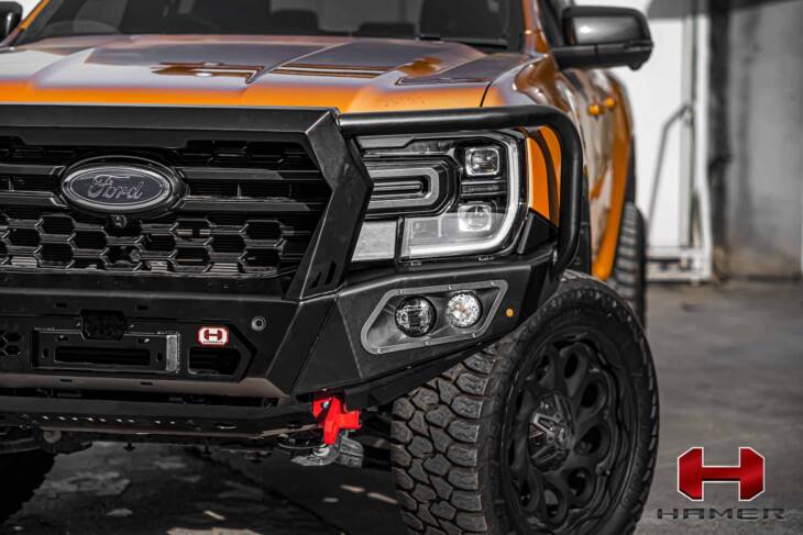 Hamer King series Plus bull bar for Ford Everest (2022 – Present)