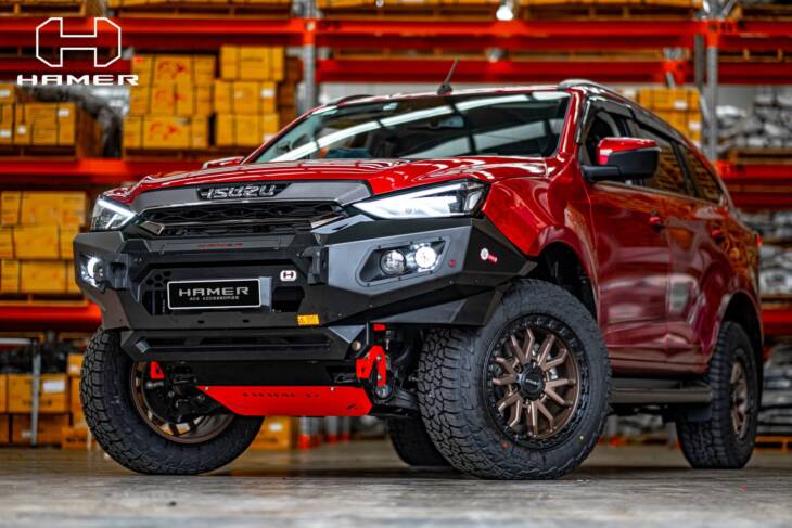 Hamer King series bull bar for Isuzu MU-X (2021 – Present)