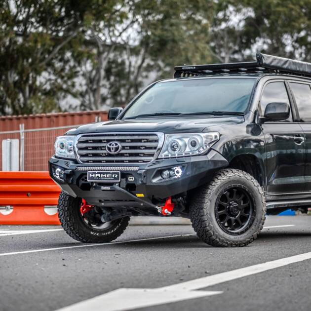 Hamer King series bull bar for Toyota Landcruiser 200 Series (2008 – 2015)