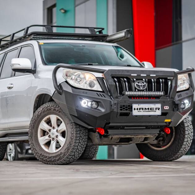 Hamer King series plus bull bar for Toyota Landcruiser Prado 150 Series (2009 – 2013)