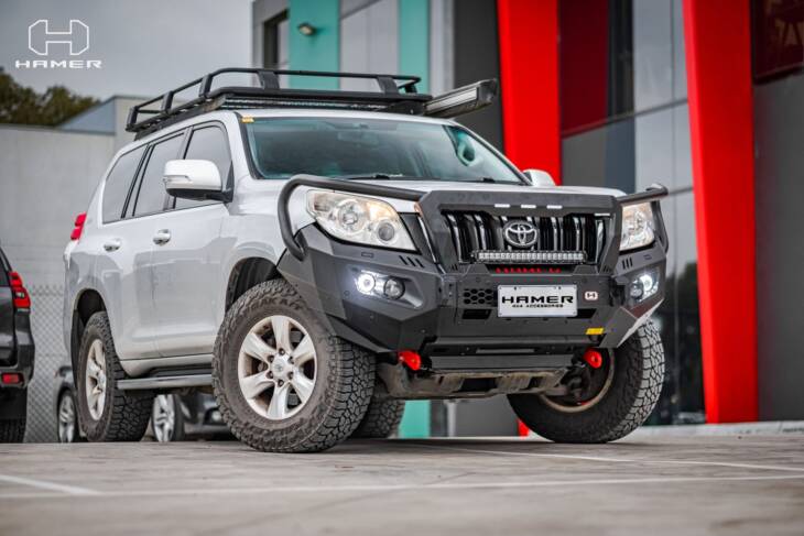 Hamer King series plus bull bar for Toyota Landcruiser Prado 150 Series (2009 – 2013)