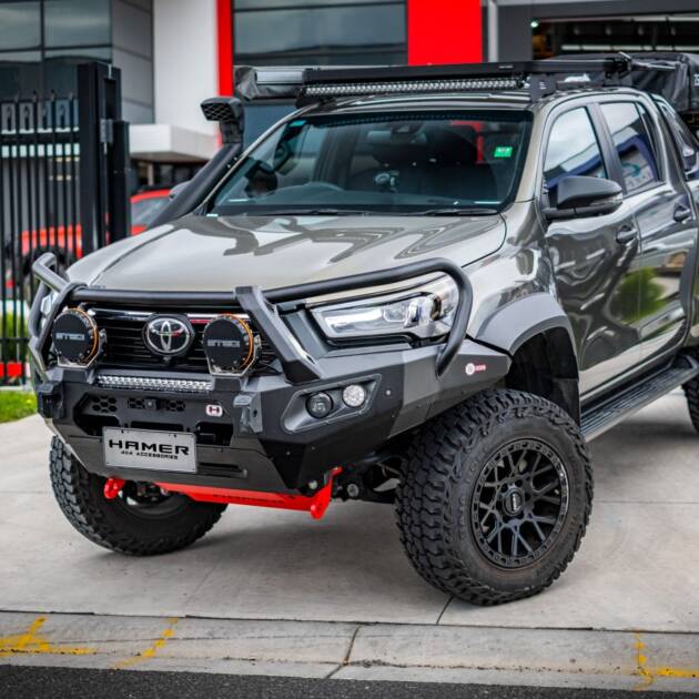 Hamer King series plus bull bar for Toyota Hilux Rogue (2022 – Present)