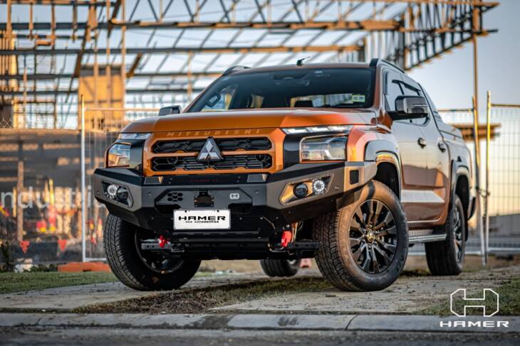 Hamer King series bull bar for Mitsubishi Triton MV ( 2024 – Present )