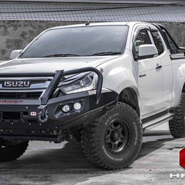 Hamer King series Plus bull bar for Isuzu D-Max ( 2016 – 2020 )