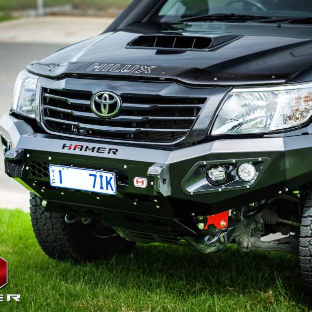 Hamer King series bull bar for Toyota Hilux (2011 – 2015)