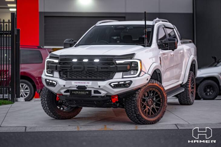 Hamer Atlas series bull bar for Ford Ranger (2022 – Present)