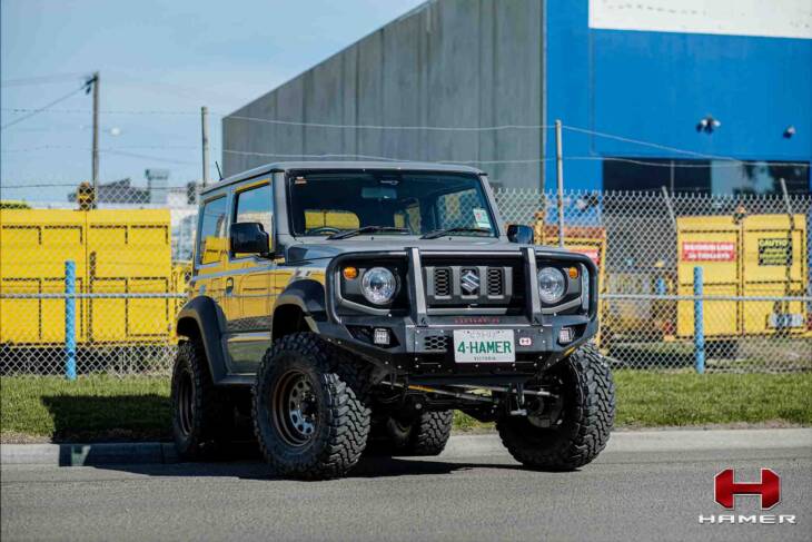 Hamer King series Plus bull bar for Suzuki Jimny XL JB74W (2023 – Present)