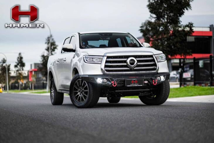 Hamer King series bull bar for GWM Cannon ( 2021 – Present )