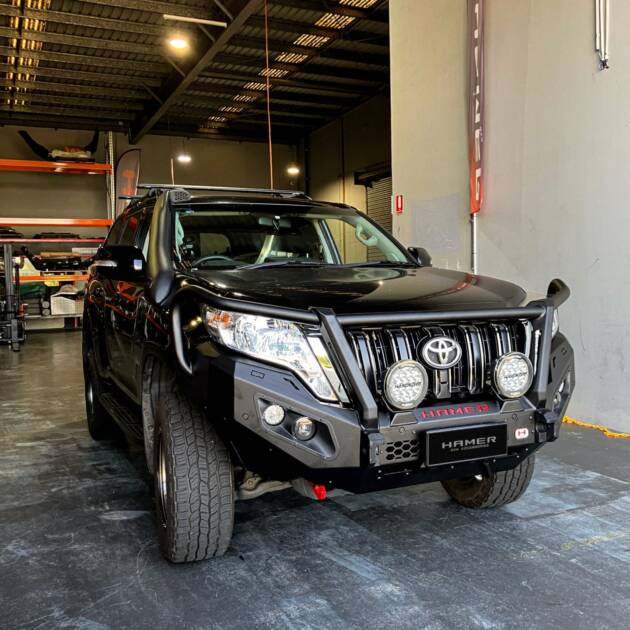 Hamer King series plus bull bar for Toyota Landcruiser Prado 150 Series (2013 – 2017)