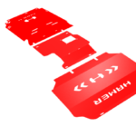 Hamer 3 Piece under protection plate for Isuzu MU-X (2021 – Present)