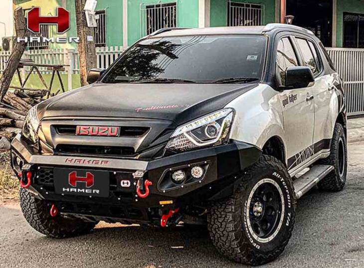 Hamer King series bull bar for Isuzu MU-X ( 2016 – 2020 )