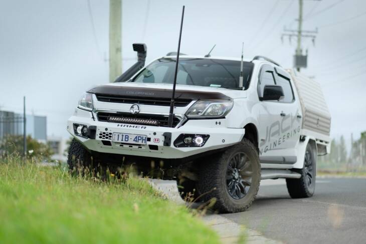 Hamer King series bull bar for Holden Colorado ( 2016 – 2020 )