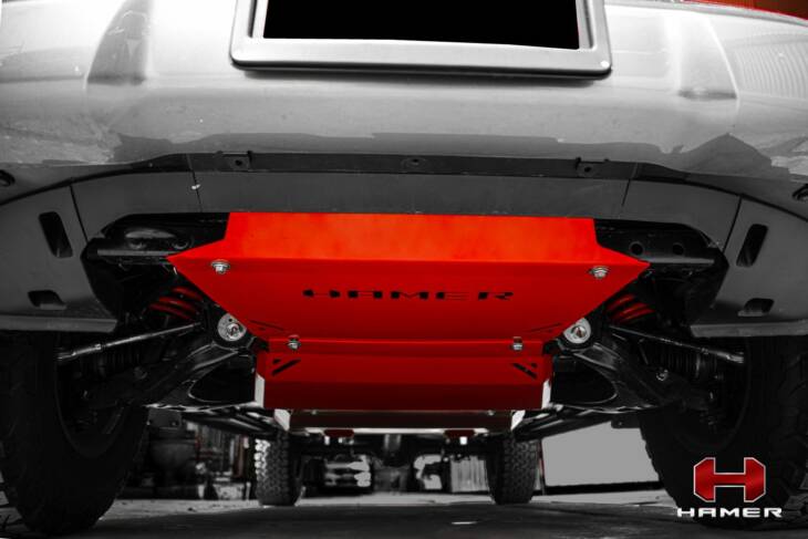 Hamer 3 Piece under protection plate for Isuzu D-Max (2021 – Present)